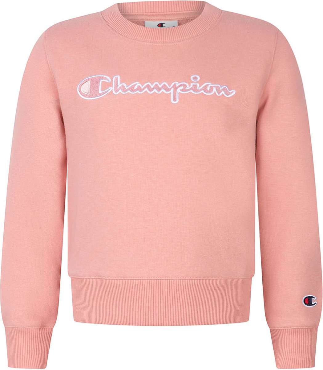 Champion Rochester Meisjes Crewneck Sweatshirt kindermaat 146/152 Roze
