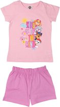 Paw Patrol Pyjama / Shortama - Roze/Lila - Kind on the mind - Katoen - maat 98/104