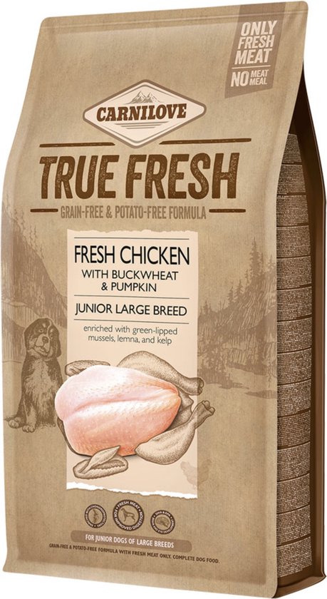 Carnilove True Fresh Chicken Junior Large Breed 11,4 kg