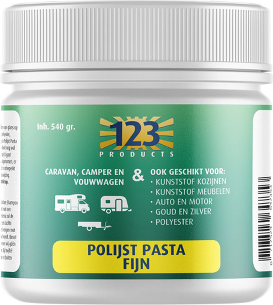123 products Polijstpasta fijn pot 540 gram