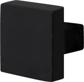 GPF Bouton carré 53x53x16mm rotatif avec maneton noir