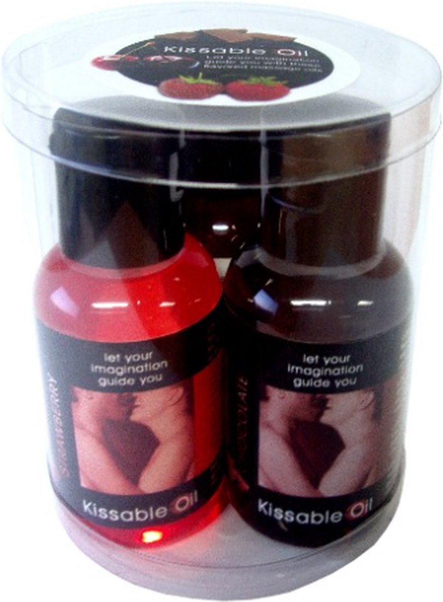 Goedkoopste Love Play - Kissable Oil - Giftbox - 3x 50ml