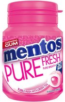 Mentos gum pure fresh bubblefresh pot 30 stukjes