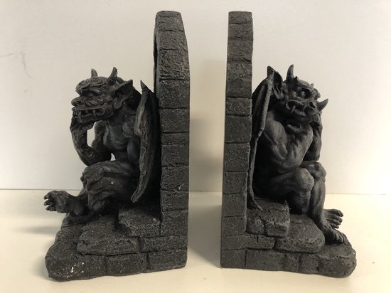 Xenos Boekensteun gorilla set van 2 roze