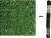 Kunstgras - Grastapijt 100x500cm - 7mm - Artificial Grass - Grastapijt voor binnen en buiten - Geschikt voor tuin, balkon, terras of speelhoek