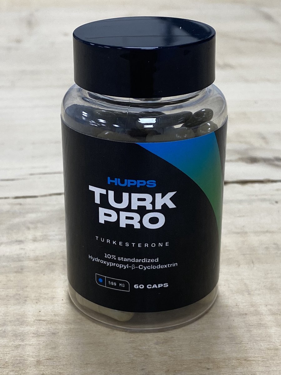Turkesterone 10% - TURK PRO™ 60 capsules (500mg) - Testosteron booster - Metabolisme - Spiergroei - Droogtrainen