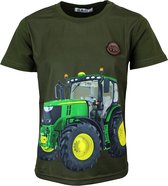 S&C Shirtje Tractor John Deere groen Kids & Kind Jongens Groen - Maat: 86/92