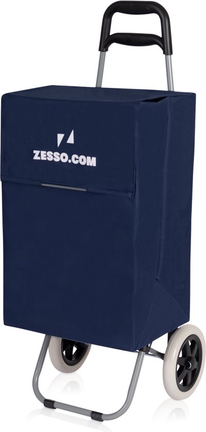 Zesso Boodschappenwagen Zesso Trolley XL Donker Blauw