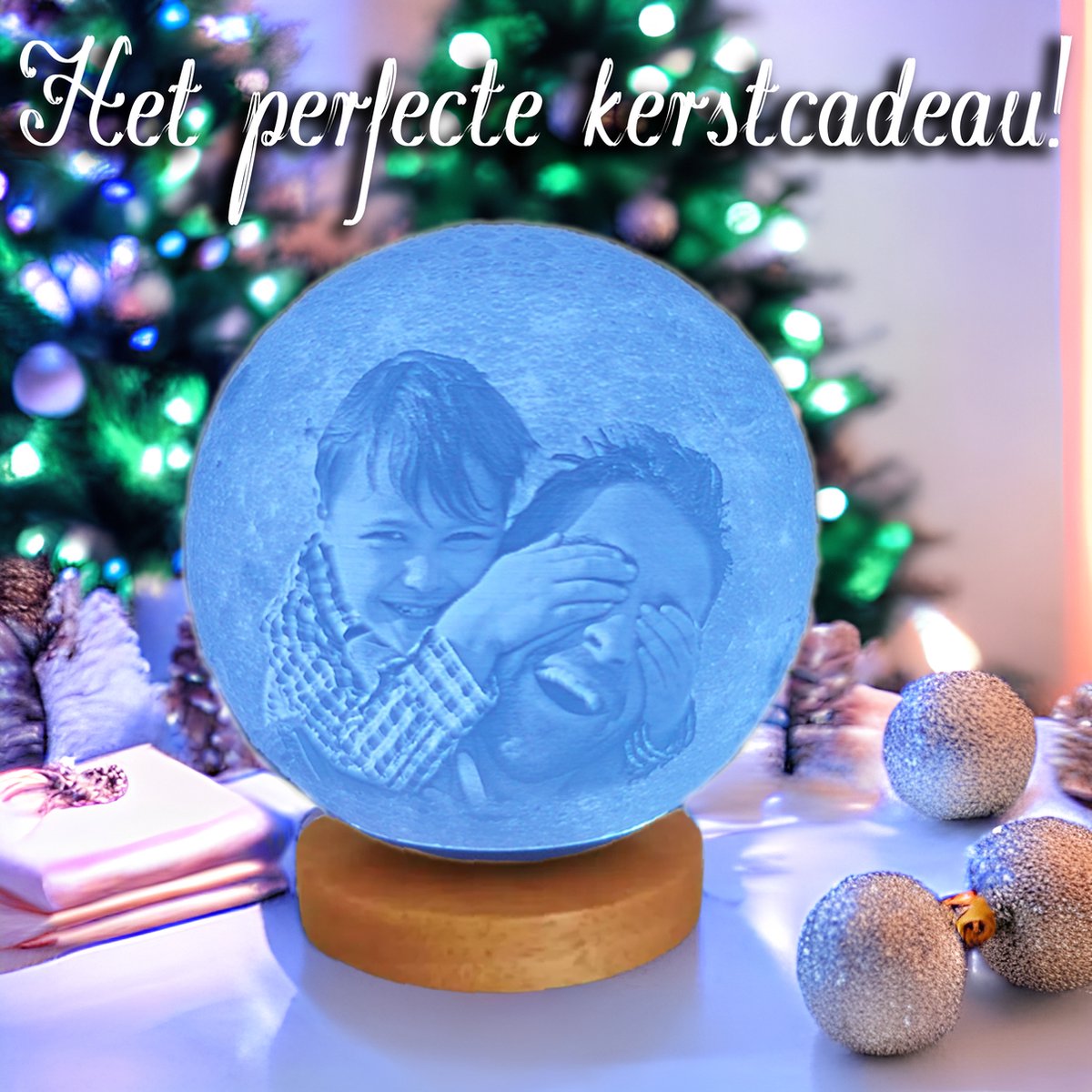 Maanlamp met foto - Ro Creative