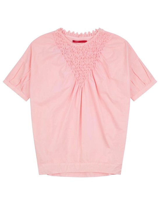 Daalder short sleeve dress 35 fluo pink smock Pink: 152/12yr