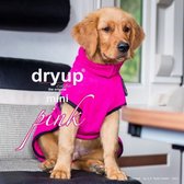 DryUp- honden badjas-Hondenjas-Roze-ruglengte tot 40cm