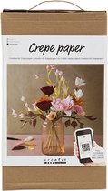Creativ Company CC Startersset Crepepapier Bloemen Boeket