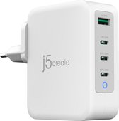j5create 130 W GaN USB-C 4-poorts oplader - EU