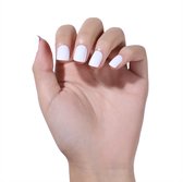 Shorty White - Nail Tabs - Press on Nails - Nep Nagels - Plak Nagels Wit