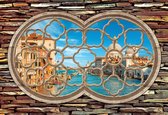 Papier peint photo Venise  | PANORAMIQUE - 250cm x 104cm | Polaire 130g / m2