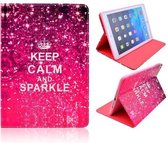 Keep calm and sparkle iPad Air bookcase