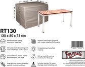 Raffles Covers tuinhoes rechthoekige tuintafel 130 x 80 H: 75 cm RT130