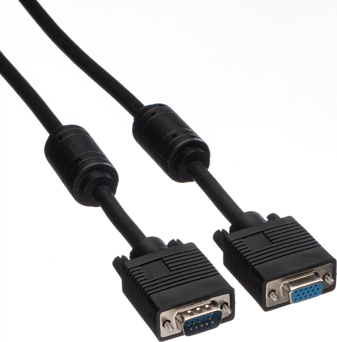 ROLINE SVGA kabel HD15 ST - BU met ferrietkern, 20 m