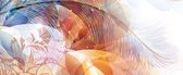 Fotobehang Abstract Art | PANORAMIC - 250cm x 104cm | 130g/m2 Vlies