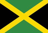 Fotobehang Flag Jamaica | XL - 208cm x 146cm | 130g/m2 Vlies
