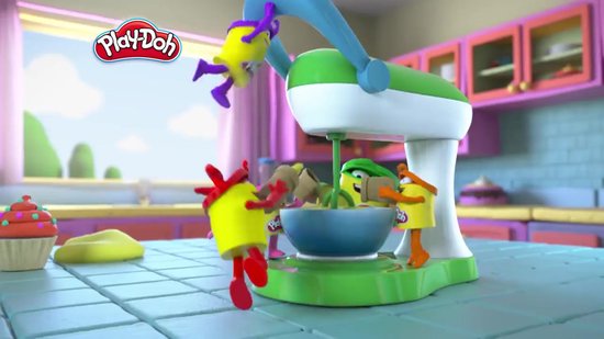 Play-Doh Kitchen – Pate A Modeler - Le Robot Pâtissier | bol.com