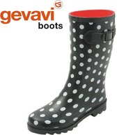 Gevavi Boots - Stip dameslaars rubber
