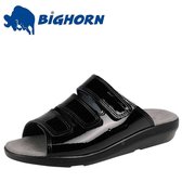 Bighorn 3001 Zwart Lak Slippers Dames