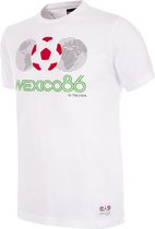 COPA - Mexico 1986 World Cup Emblem T-Shirt - XS - Wit