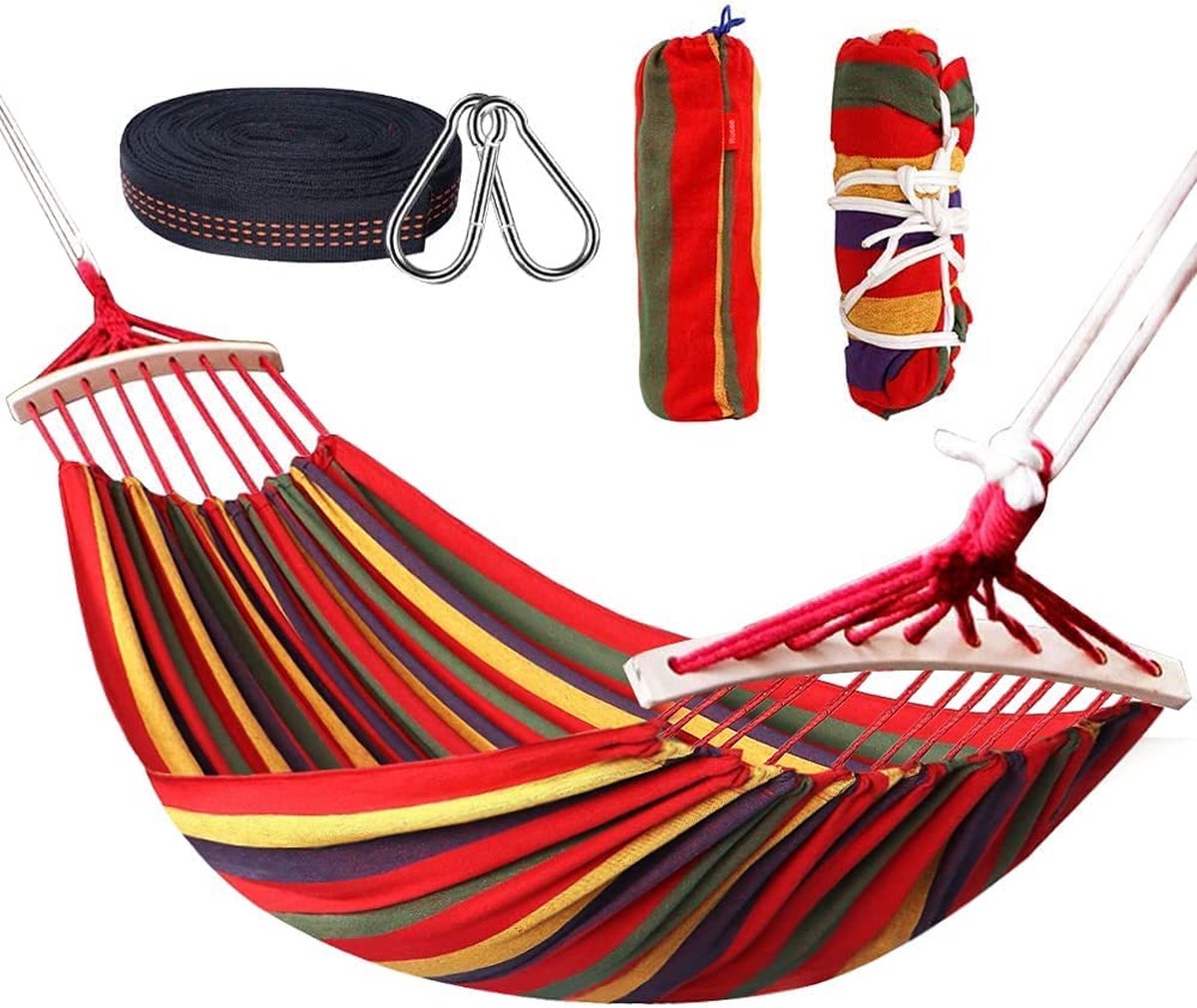 Hammock – hangmat – stevige hangmat – binnen en buiten – premium