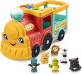 Fisher-Price Little People Grote ABC Dierentrein - Meertalig - Speelvoertuig