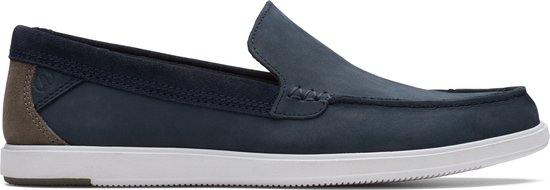 Clarks - Heren schoenen - Bratton Loafer - G - Blauw
