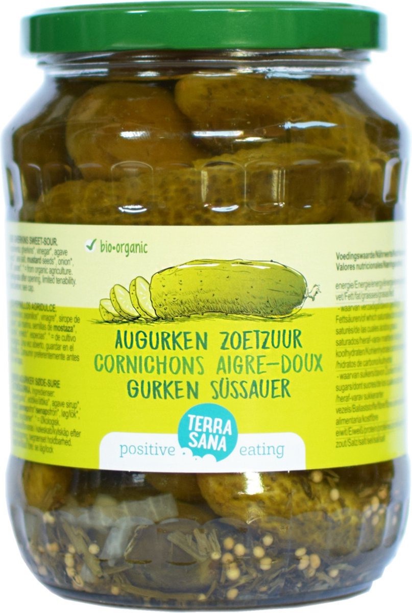 Terrasana Augurken Zoet / Zuur