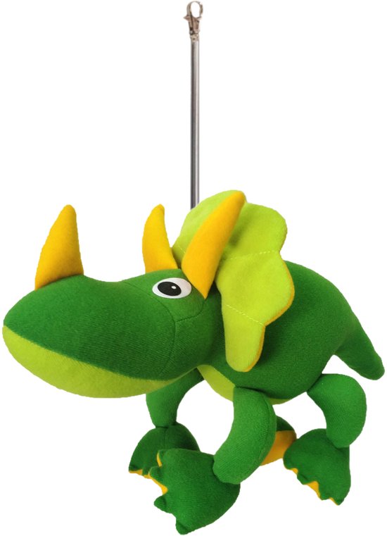 Jumpers - Triceratops - Wiebeldier aan veer — afbeelding 2