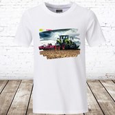 Trekker shirt Claas wit -James & Nicholson-158/164-t-shirts jongens
