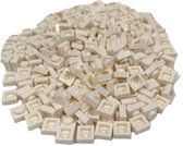400 Bouwstenen 1x1 plate | Wit | Compatibel met Lego Classic | Keuze uit vele kleuren | SmallBricks