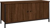 vidaXL - Tv-meubel - 102x35x45 - cm - bewerkt - hout - sonoma - eikenkleurig