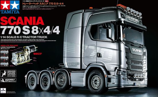 Tamiya Camion Scania R620 Highline kit de construction