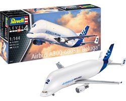 Revell Modelbouwpakket Militaire voertuigen - 03817 Airbus A300-600ST Beluga Plane Plastic - 1:144 - Modelbouw