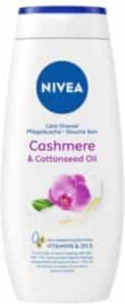 Nivea Cashmere & Cotton Seed Oil Care Shower 250ML