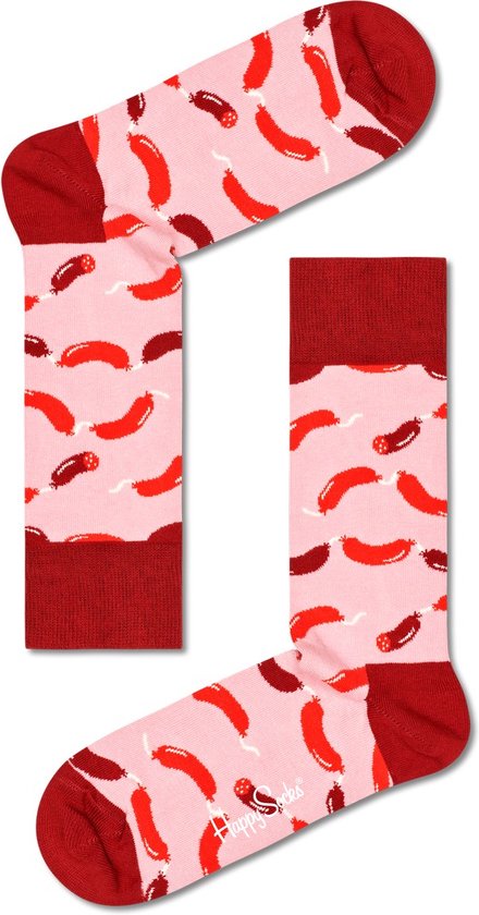 Happy Socks Sausage Sock - unisex sokken - Unisex - Maat: 41-46