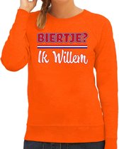 Pull orange King's Day Bellatio Decorations - bière? je vais m