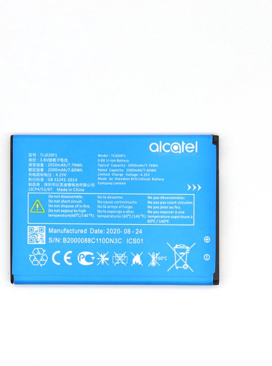 Jasje Verslaafd Einde MF Alcatel One Touch Pop C7 Battery, Batterij, Accu TLi020F1 inclusief  gereedschap | bol.com