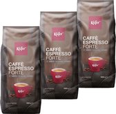 Käfer Caffè Espresso Forte - koffiebonen - 3 x 1 kilo