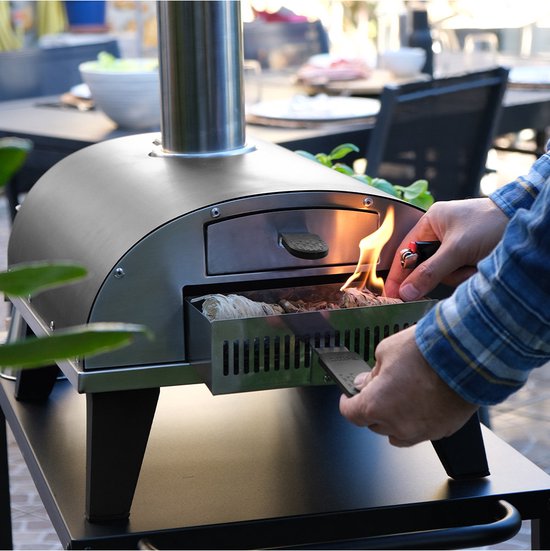 PIANA PIZZA OVEN LEISTEEN40X73XH72,5CM van Merkloos — afbeelding 4
