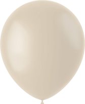 Folat - ballonnen Creamy Latte 33 cm - 10 stuks