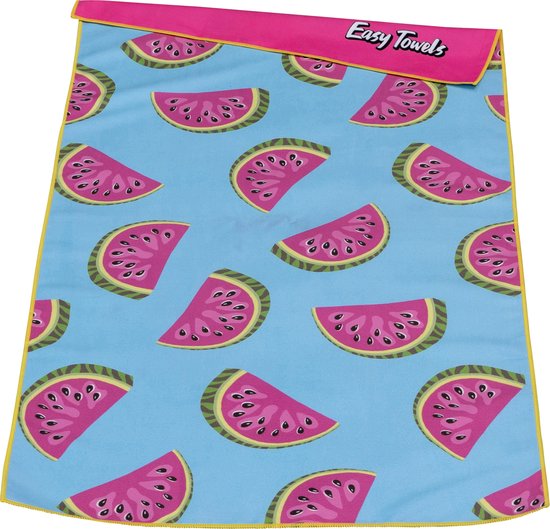 Easy Towels - Sporthanddoek Fitness - Microvezel - Watermeloen Print