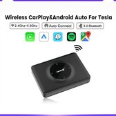 Tesla Draadloos CarPlay Adapter | Android Auto | Plug-and-Play