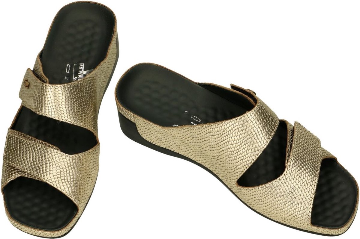 Vital -Dames - goud - slippers & muiltjes - maat 41