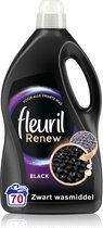 Fleuril Renew Zwart - Vloeibaar Wasmiddel - Voordeelverpakking - 70 Wasbeurten