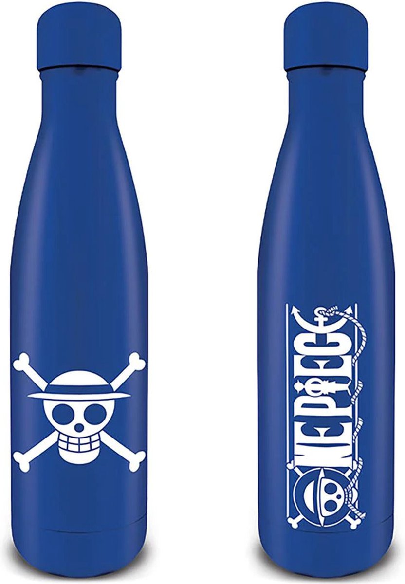 One Piece Straw Hat Pirates Emblem - Metal Drink Bottle